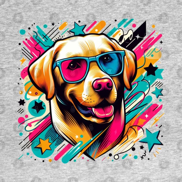 Labrador ready for vacation - holiday vibe by Patrick9